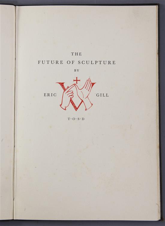 Gill, Eric - The Future of Sculpture,